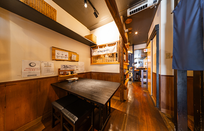 鉄板風土 すずらん　店舗内観